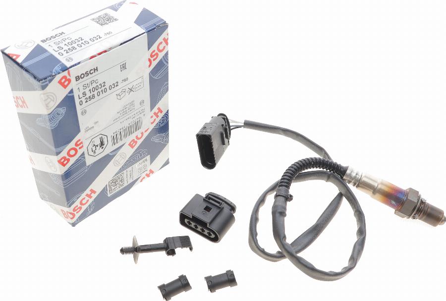 BOSCH 0 258 010 032 - Sonde lambda cwaw.fr