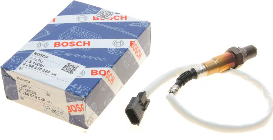 BOSCH 0 258 010 029 - Sonde lambda cwaw.fr