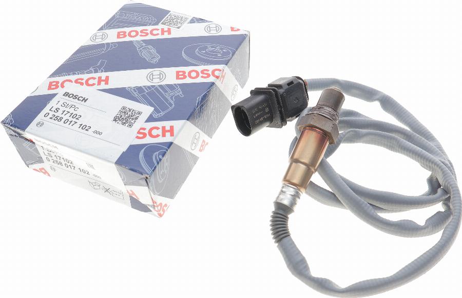 BOSCH 0 258 017 102 - Sonde lambda cwaw.fr