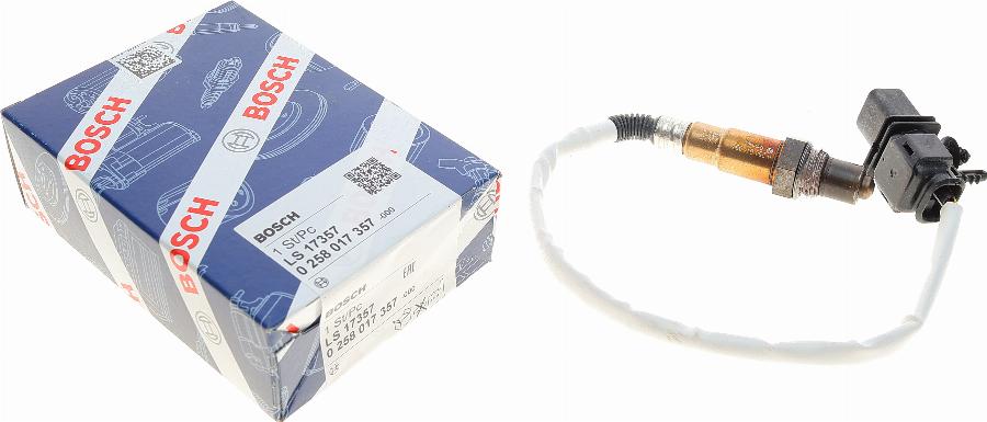 BOSCH 0 258 017 357 - Sonde lambda cwaw.fr