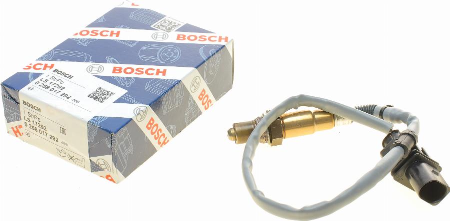 BOSCH 0 258 017 292 - Sonde lambda cwaw.fr