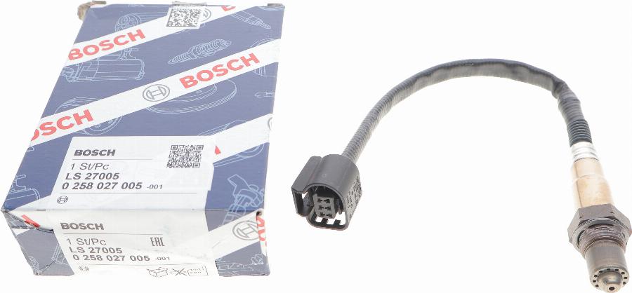 BOSCH 0 258 027 005 - Sonde lambda cwaw.fr