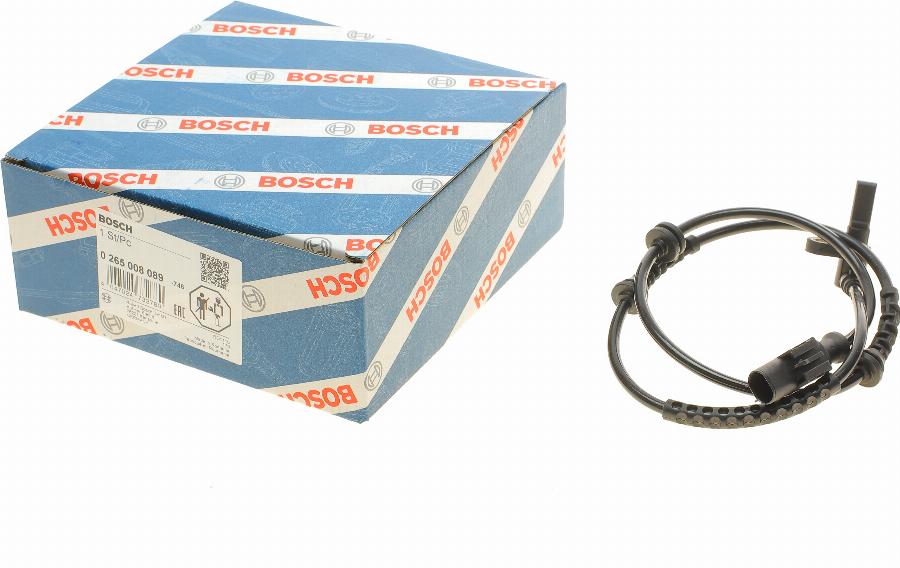 BOSCH 0 265 008 089 - Capteur, vitesse de roue cwaw.fr