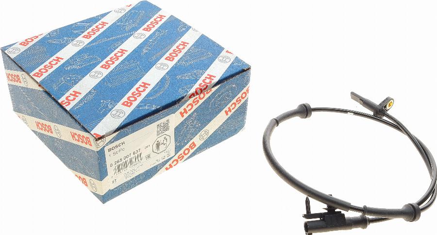 BOSCH 0 265 007 637 - Capteur, vitesse de roue cwaw.fr