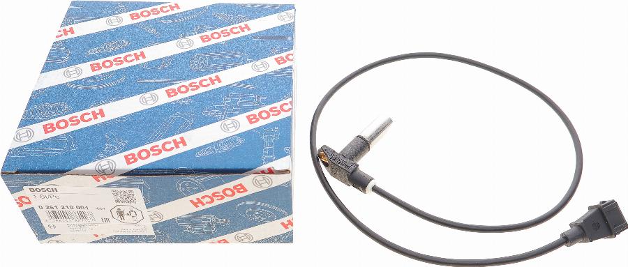 BOSCH 0261210001 - Capteur d'angle, vilebrequin cwaw.fr