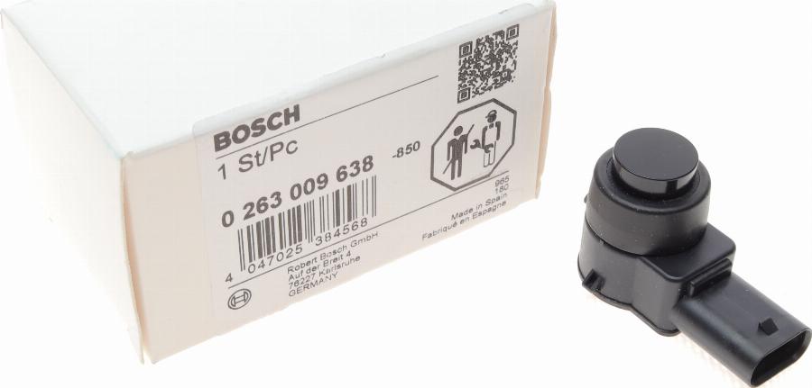 BOSCH 0 263 009 638 - Capteur, parctronic cwaw.fr