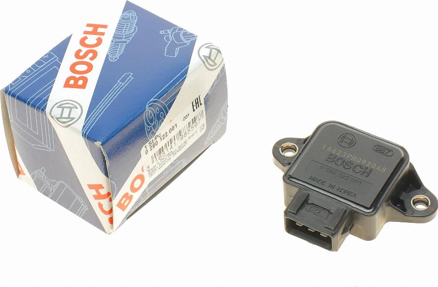 BOSCH 0280122001 - Capteur, position du papillon cwaw.fr