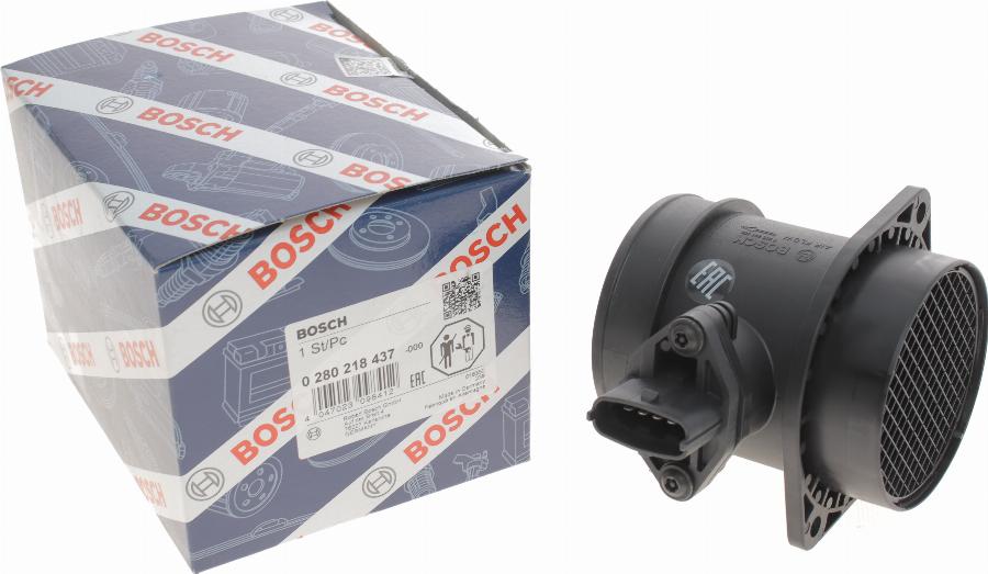 BOSCH 0 280 218 437 - Débitmètre de masse d'air cwaw.fr