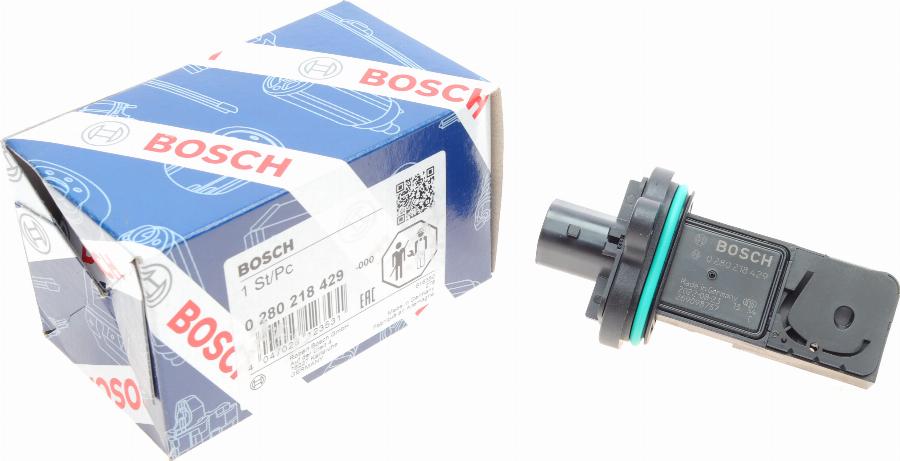 BOSCH 0 280 218 429 - Débitmètre de masse d'air cwaw.fr