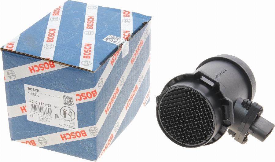 BOSCH 0 280 217 533 - Débitmètre de masse d'air cwaw.fr