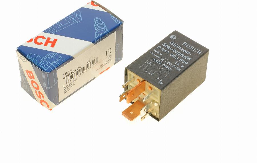 BOSCH 0 281 003 099 - Appareil de commande, temps de préchauffage cwaw.fr