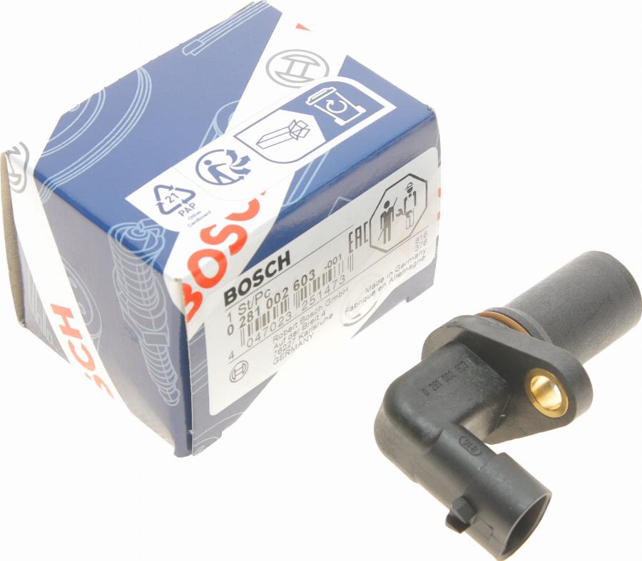 BOSCH 0281002603 - Capteur d'angle, vilebrequin cwaw.fr