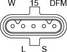 BOSCH 1 986 A00 553 - Alternateur cwaw.fr