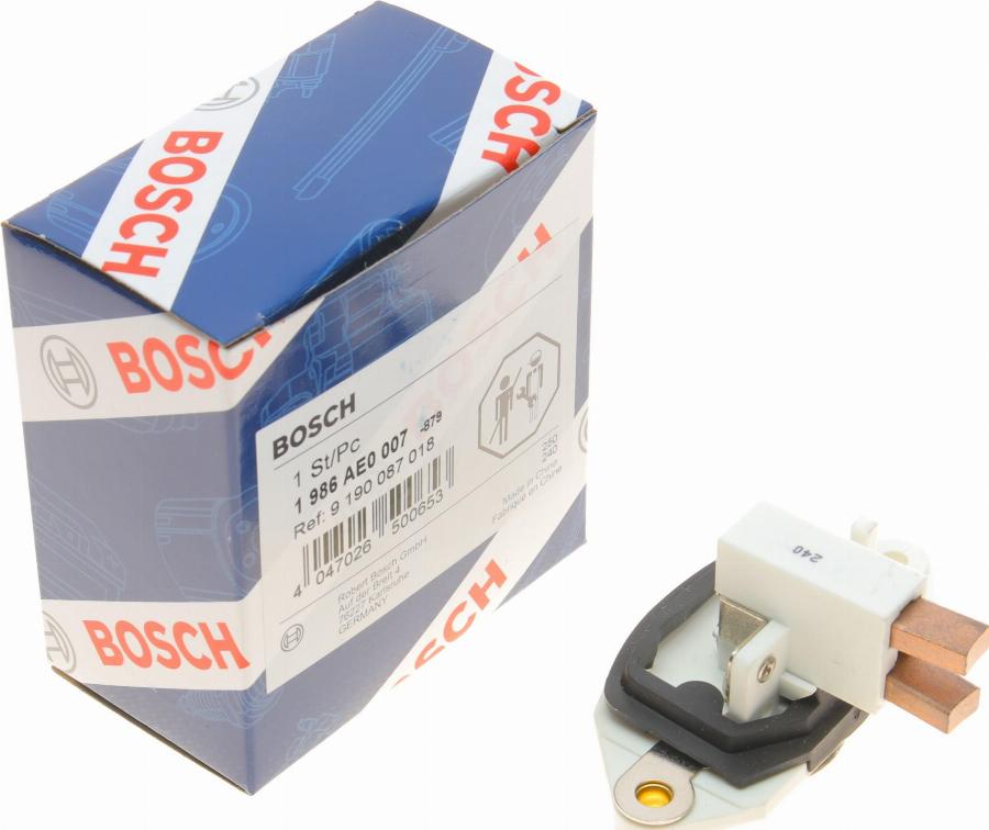 BOSCH 1 986 AE0 007 - Régulateur d'alternateur cwaw.fr