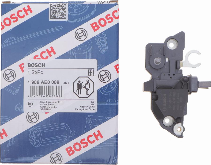 BOSCH 1 986 AE0 089 - Régulateur d'alternateur cwaw.fr