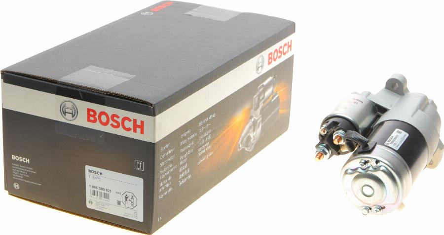 BOSCH 1 986 S00 921 - Démarreur cwaw.fr