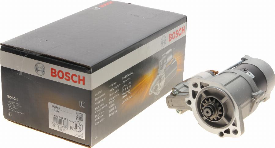 BOSCH 1 986 S01 263 - Démarreur cwaw.fr