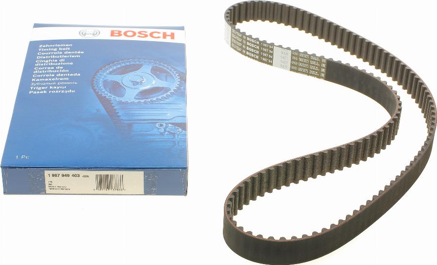 BOSCH 1 987 949 403 - Courroie de distribution cwaw.fr