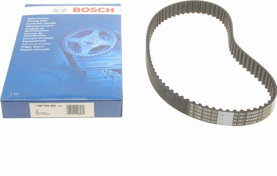 BOSCH 1 987 949 665 - Courroie de distribution cwaw.fr