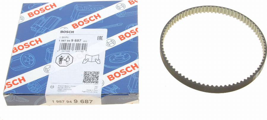 BOSCH 1 987 949 687 - Courroie de distribution cwaw.fr