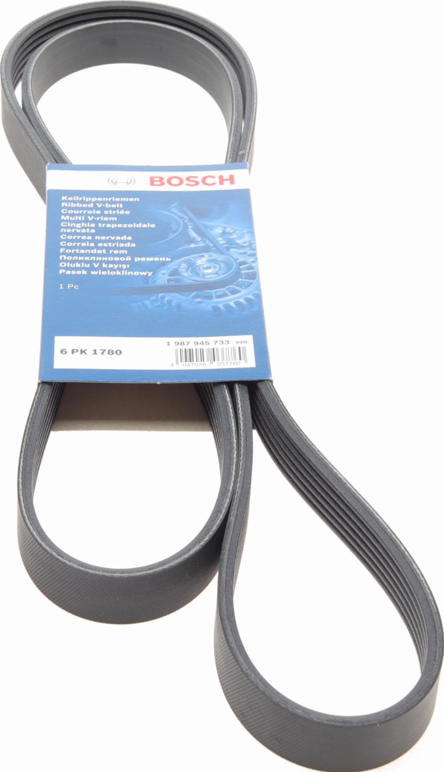 BOSCH 1 987 945 733 - Courroie trapézoïdale à nervures cwaw.fr