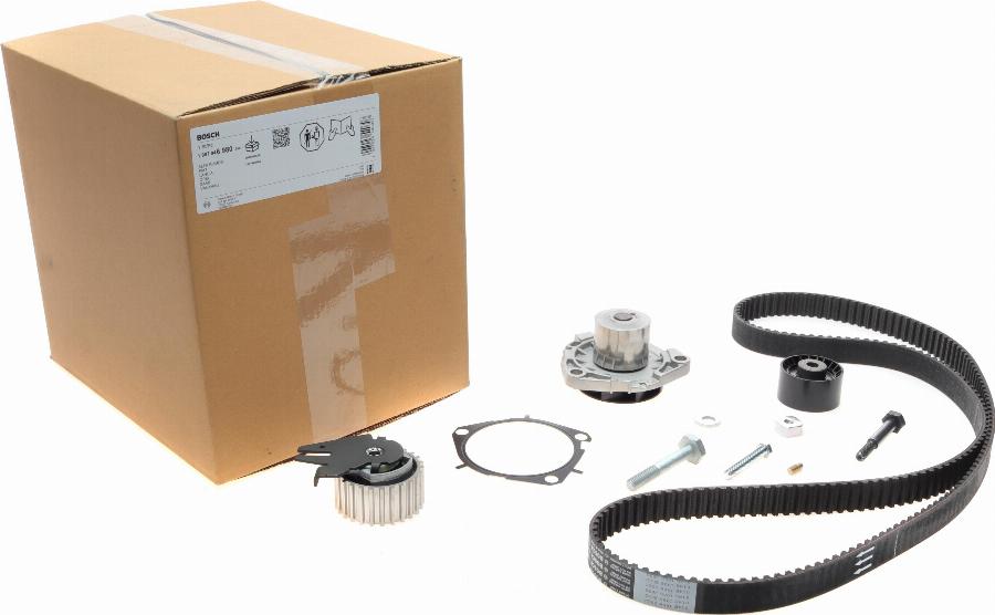 BOSCH 1987946980 - Pompe à eau + kit de courroie de distribution cwaw.fr