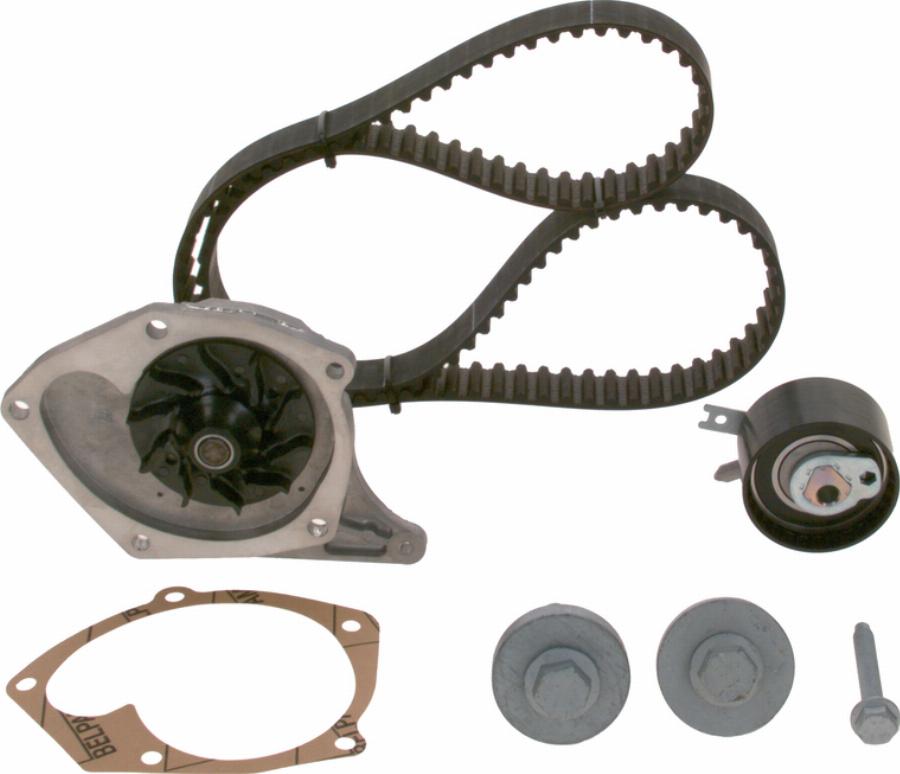 BOSCH 1 987 946 981 - Pompe à eau + kit de courroie de distribution cwaw.fr