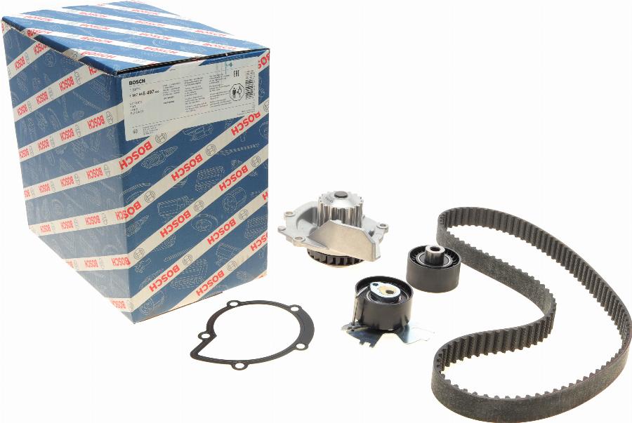 BOSCH 1 987 946 497 - Pompe à eau + kit de courroie de distribution cwaw.fr