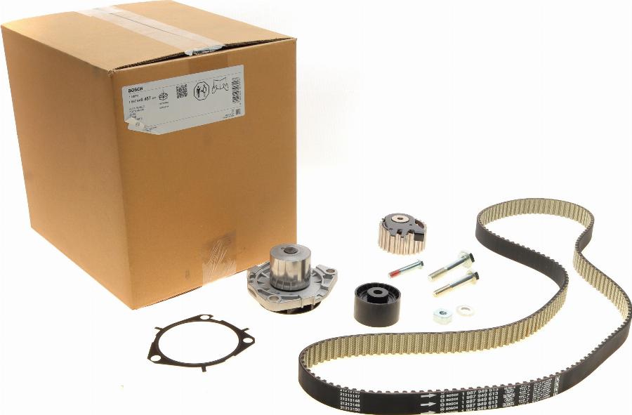 BOSCH 1 987 946 457 - Pompe à eau + kit de courroie de distribution cwaw.fr