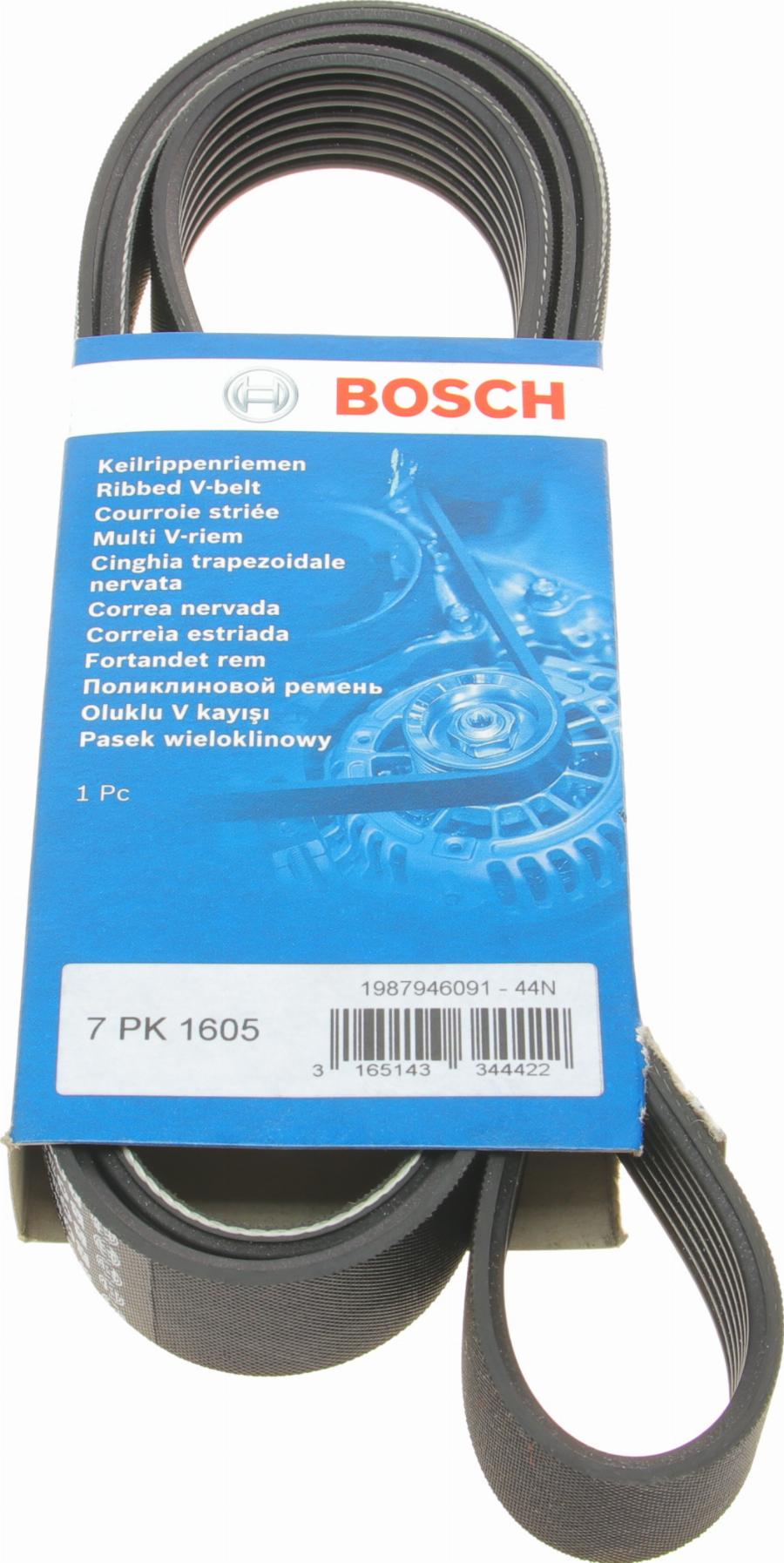 BOSCH 1 987 946 091 - Courroie trapézoïdale à nervures cwaw.fr