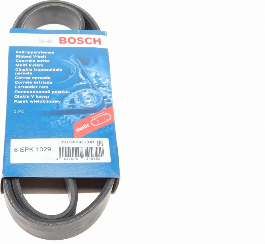 BOSCH 1 987 946 143 - Courroie trapézoïdale à nervures cwaw.fr