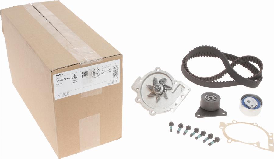 BOSCH 1 987 946 396 - Pompe à eau + kit de courroie de distribution cwaw.fr