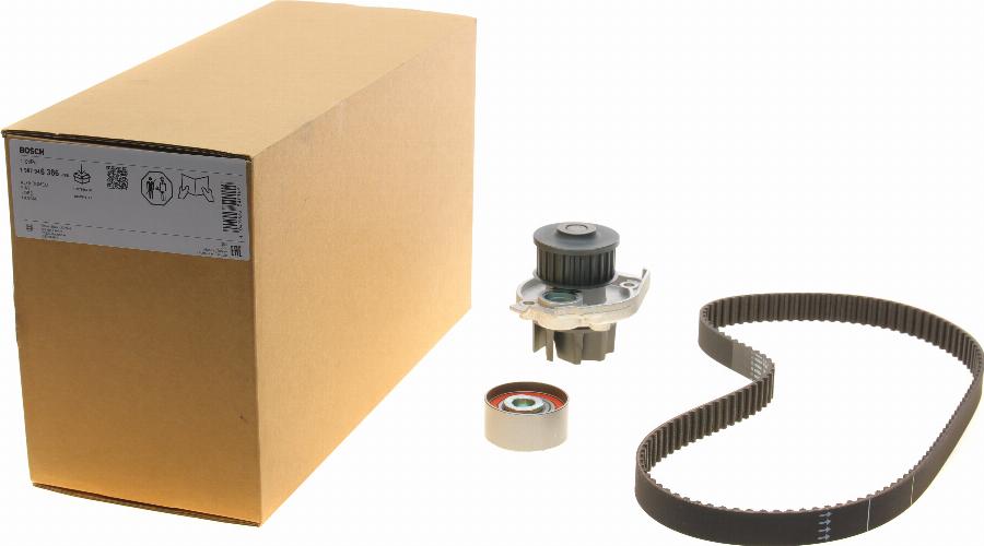 BOSCH 1 987 946 386 - Pompe à eau + kit de courroie de distribution cwaw.fr