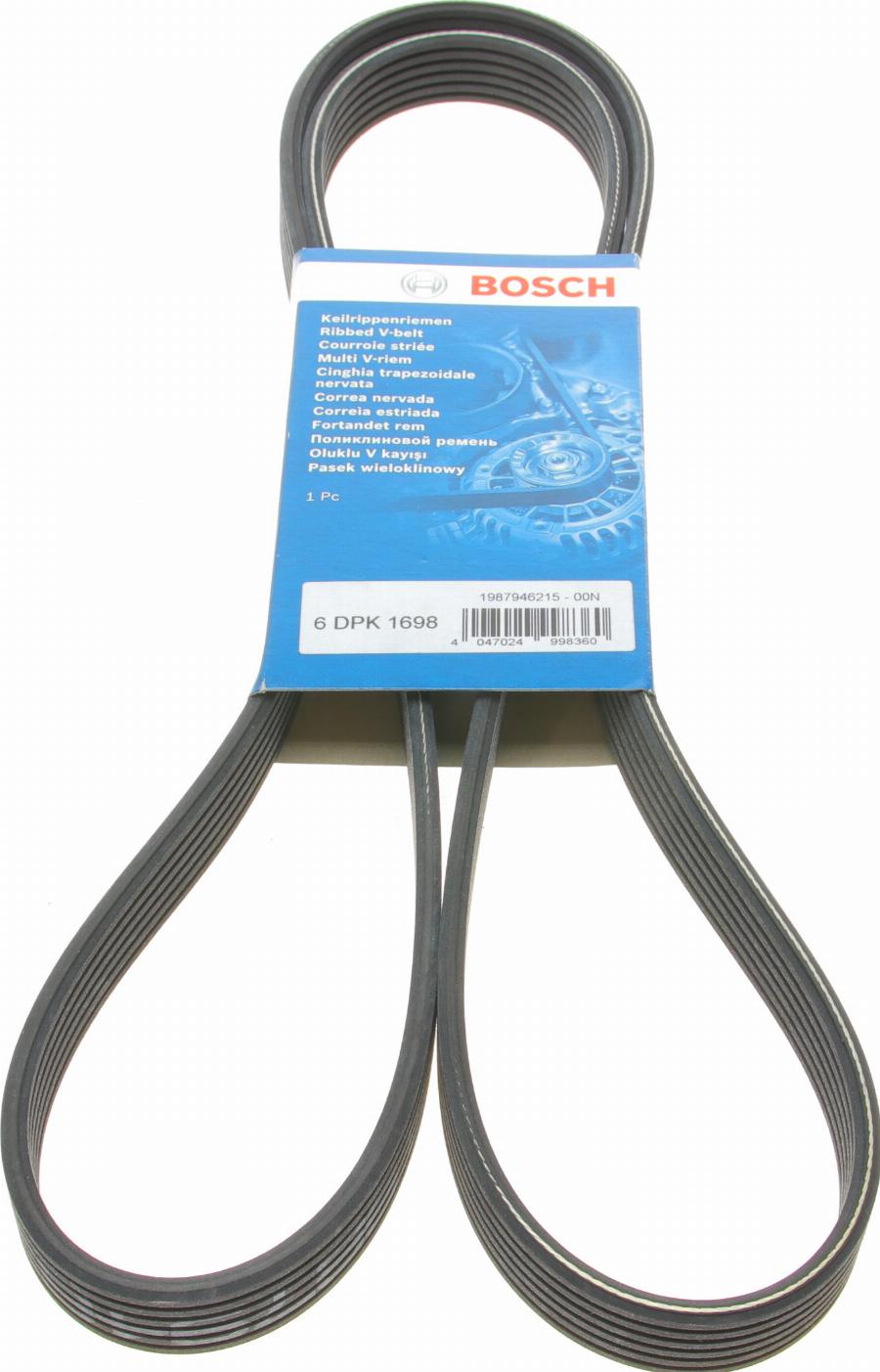 BOSCH 1 987 946 215 - Courroie trapézoïdale à nervures cwaw.fr