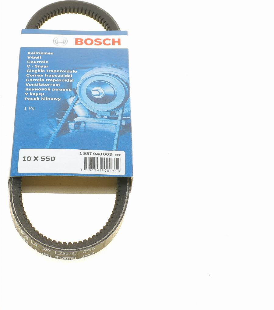 BOSCH 1 987 948 003 - Courroie trapézoïdale cwaw.fr