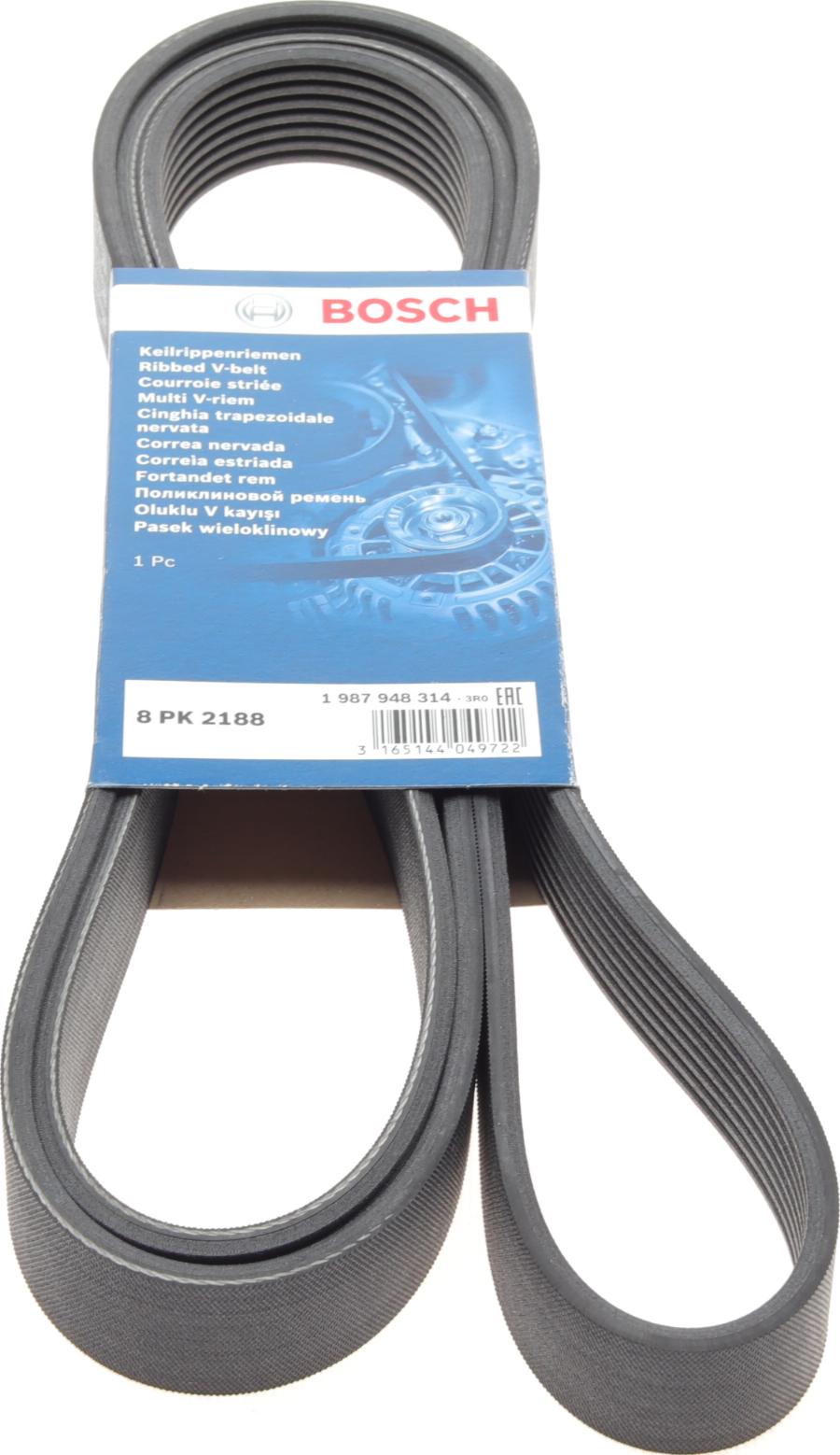 BOSCH 1 987 948 314 - Courroie trapézoïdale à nervures cwaw.fr