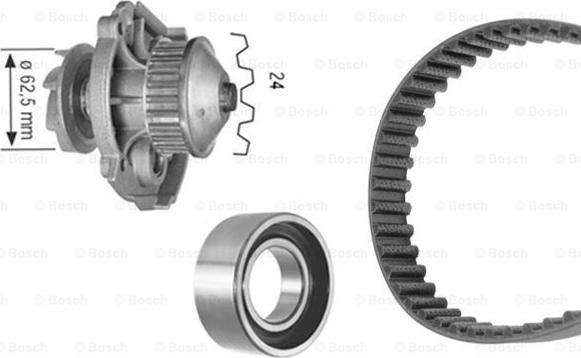 BOSCH 1 987 948 799 - Pompe à eau + kit de courroie de distribution cwaw.fr