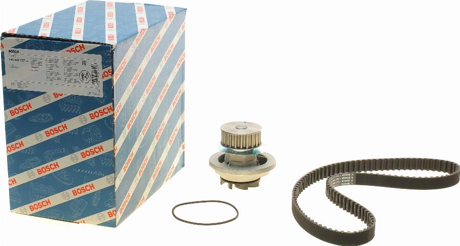 BOSCH 1 987 948 737 - Pompe à eau + kit de courroie de distribution cwaw.fr