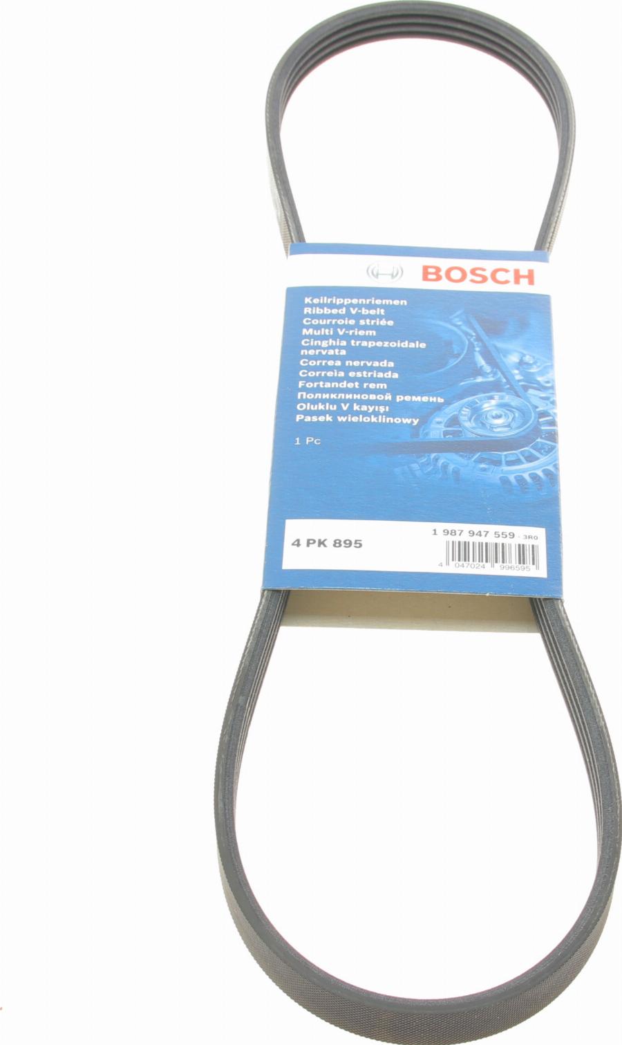 BOSCH 1 987 947 559 - Courroie trapézoïdale à nervures cwaw.fr