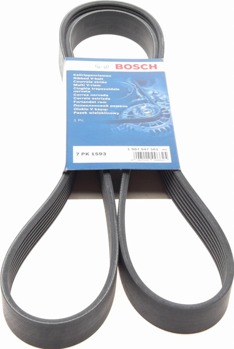 BOSCH 1 987 947 561 - Courroie trapézoïdale à nervures cwaw.fr