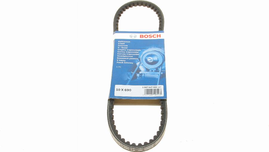 BOSCH 1 987 947 582 - Courroie trapézoïdale cwaw.fr