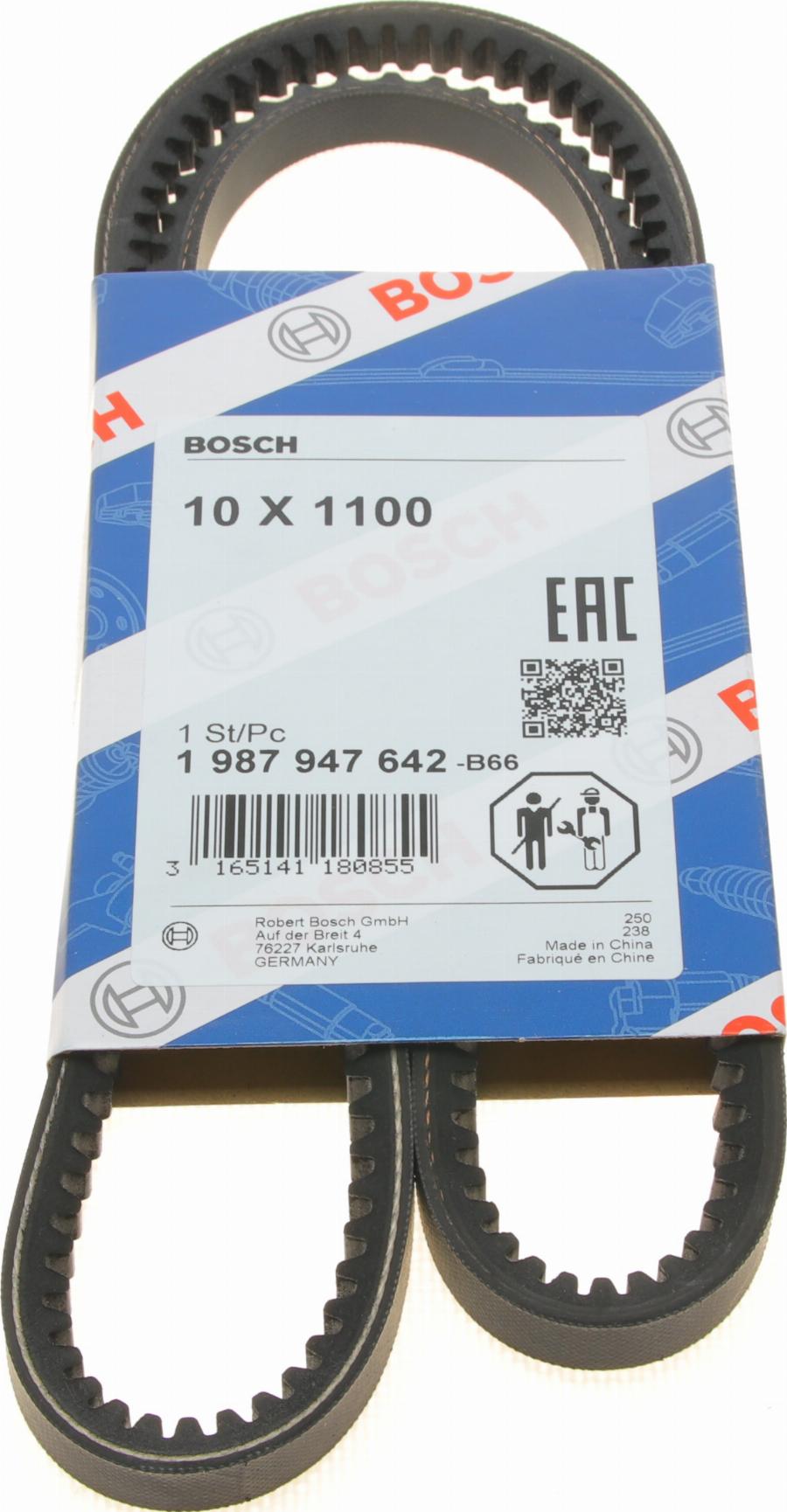 BOSCH 1987947642 - Courroie trapézoïdale cwaw.fr