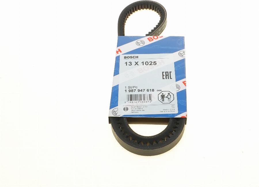 BOSCH 1 987 947 618 - Courroie trapézoïdale cwaw.fr