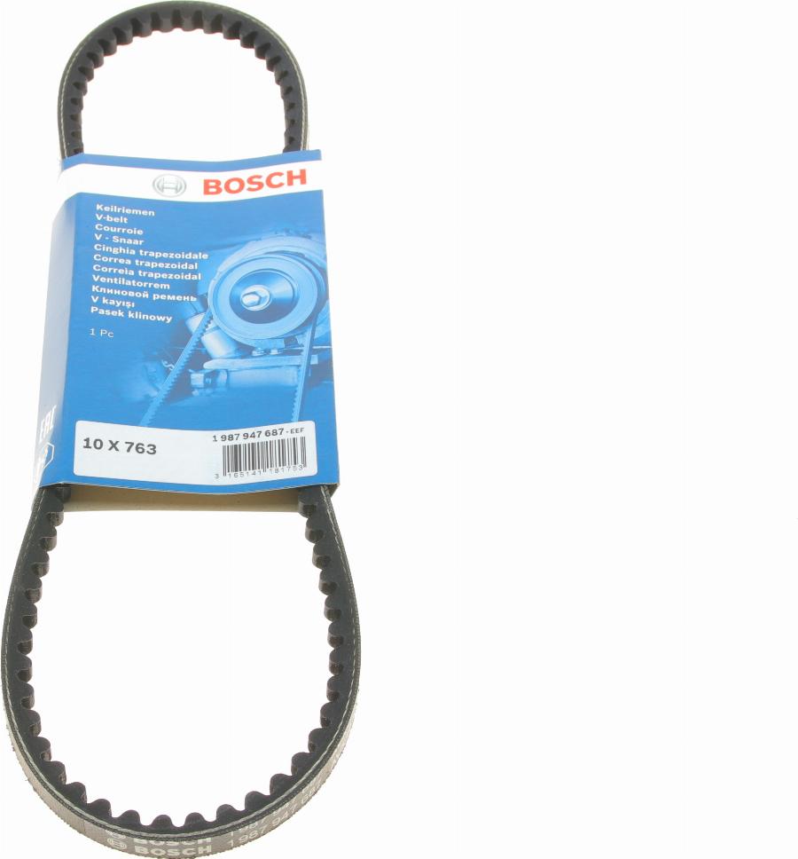 BOSCH 1 987 947 687 - Courroie trapézoïdale cwaw.fr