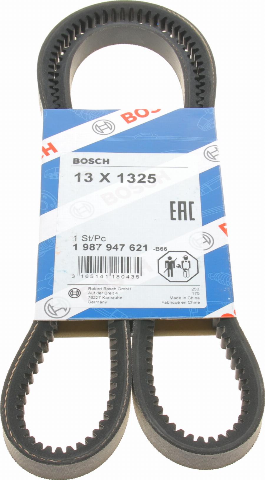 BOSCH 1 987 947 621 - Courroie trapézoïdale cwaw.fr