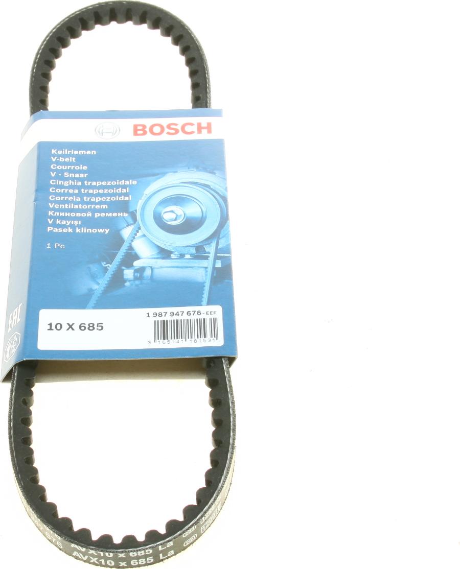 BOSCH 1 987 947 676 - Courroie trapézoïdale cwaw.fr