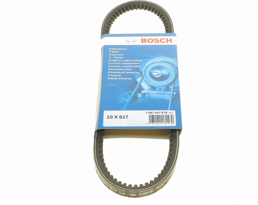 BOSCH 1 987 947 678 - Courroie trapézoïdale cwaw.fr