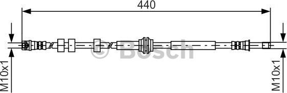 BOSCH 1 987 481 430 - Flexible de frein cwaw.fr