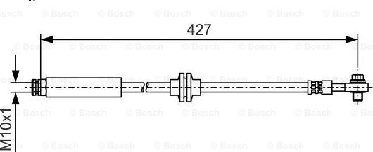 BOSCH 1 987 481 A47 - Flexible de frein cwaw.fr