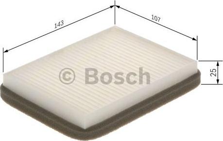 BOSCH 1 987 435 052 - Filtre, air de l'habitacle cwaw.fr